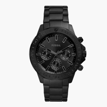 Fossil Bannon Multifunction Black Stainless Steel Watch (BQ2587)