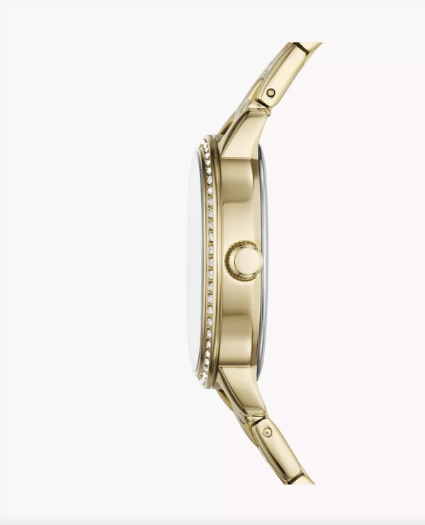 Fossil Penny Three-Hand Gold-Tone Stainless Steel Watch (BQ3976) - Image 4