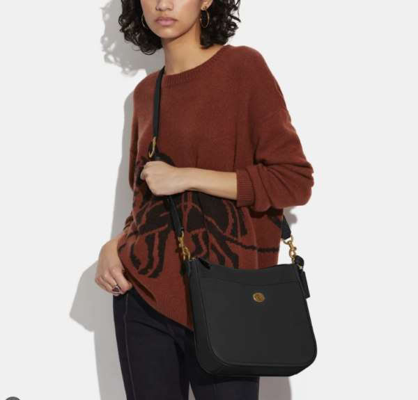 Coach Chaise Crossbody (Black) - Boutique Collection - Image 3