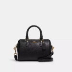 Coach Mini Rowan Crossbody Bag (Black)
