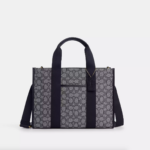 Coach Smith Tote Bag In Signature Jacquard (Navy)