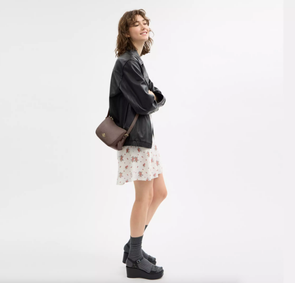 Coach Kailey Shoulder Bag (Dark Stone) - Image 4