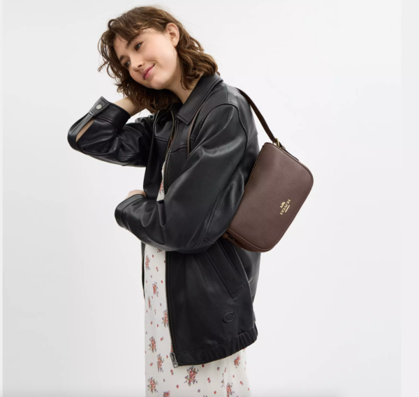 Coach Kailey Shoulder Bag (Dark Stone) - Image 3