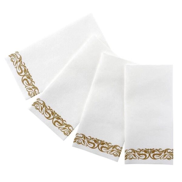 Eppibox X Sarah Shaber Premium 175 pcs Disposable Tableware Set (Gold) - EARLY BIRD - Image 7