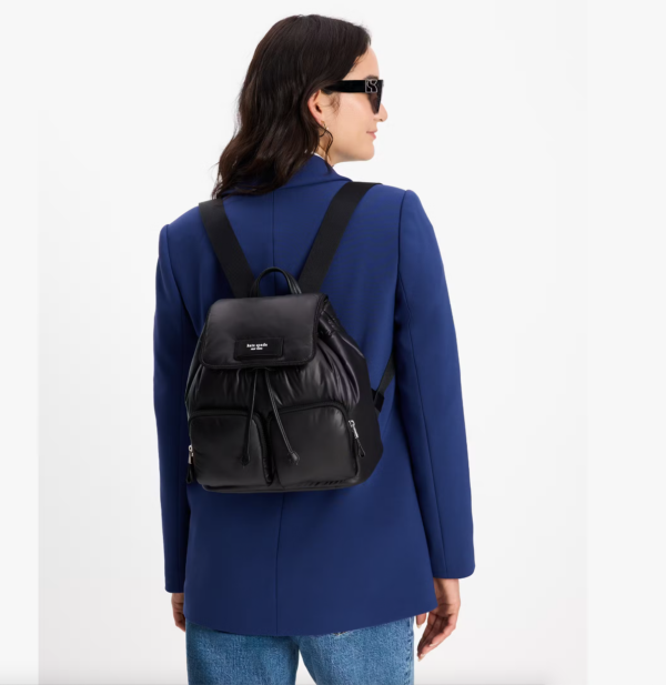Kate Spade Puffed Backpack (Black) - Boutique Collection - Image 6