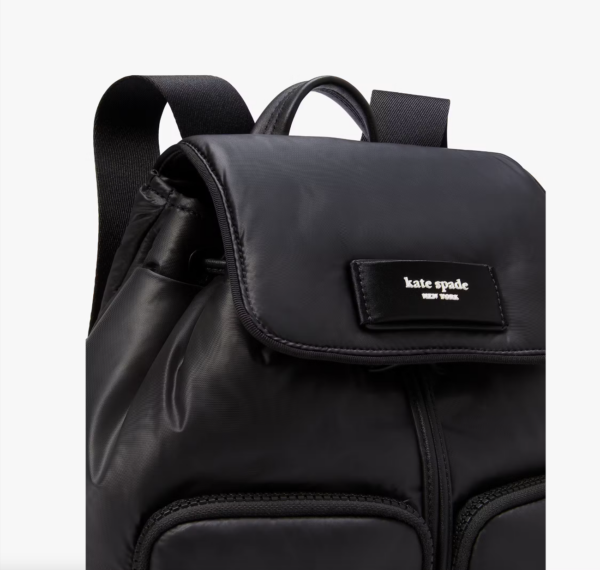Kate Spade Puffed Backpack (Black) - Boutique Collection - Image 2