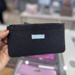 Kate Spade Kenzie Metallic Saffiano Limited Edition Large Slim Card Holder (Black)
