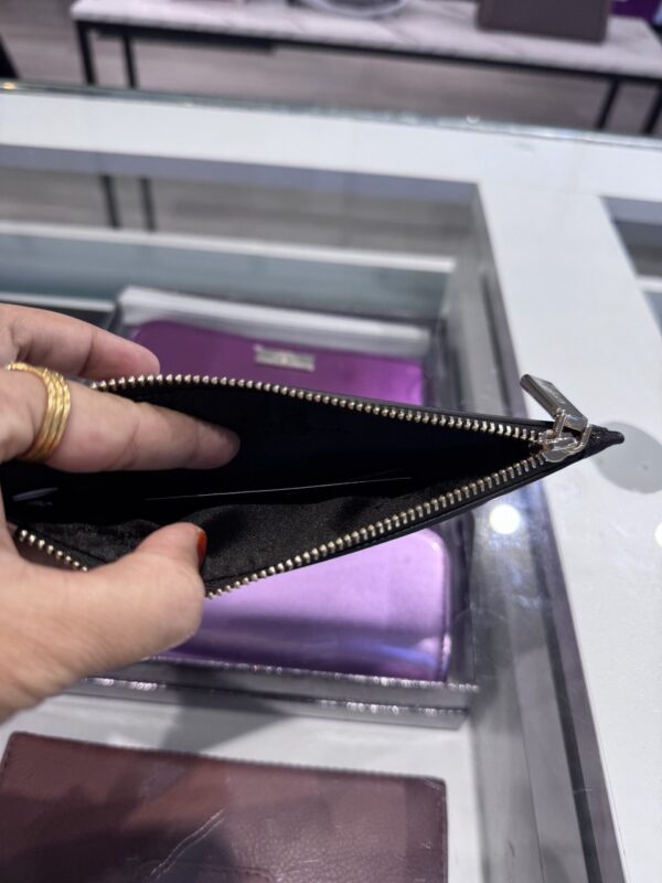 Kate Spade Kenzie Metallic Saffiano Limited Edition Large Slim Card Holder (Black) - Image 2