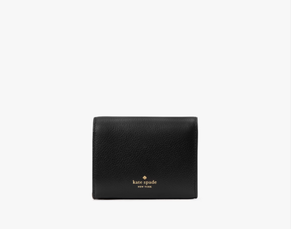 [Pre Order]- Kate Spade Kayla Small L-Zip Wallet (Black) - Image 2
