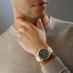 Michael Kors Theroux Chronograph Gold Tone Stainless Steel Men’s Watch (MK8642)