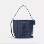 Coach City Large Bucket Bag In Signature Canvas (Dark Denim)