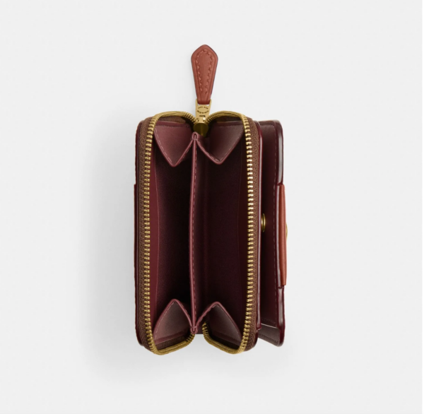 Coach Billfold Wallet In Colorblock Signature Canvas (Tan) Boutique Collection - Image 3