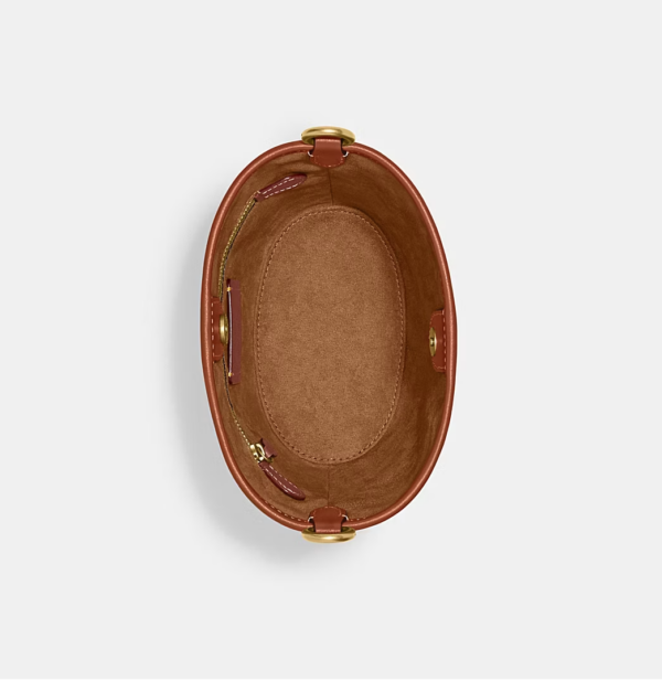 Coach Dakota Bucket 16 With Horse And Carriage (Vanilla) - Boutique Collection - Image 6
