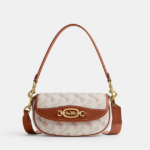 Coach Harley Shoulder Bag 23 With Horse And Carriage (Vanilla) - Boutique Collection