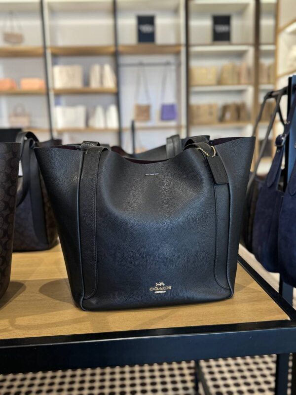 Coach Hadley Tote Bag (Merlot) - Image 6