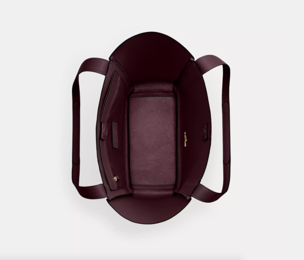 Coach Hadley Tote Bag (Merlot) - Image 2