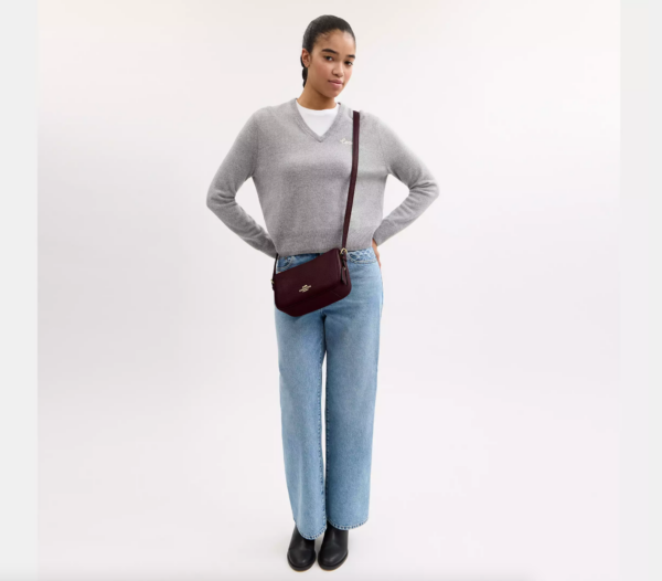 Coach Kailey Shoulder Bag (Merlot) - Image 5