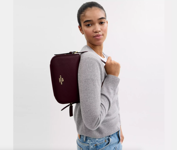 Coach Kailey Shoulder Bag (Merlot) - Image 4