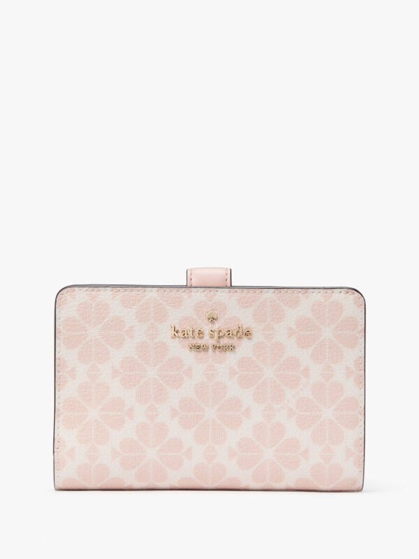Kate Spade Spade Flower Medium Bifold Wallet (Rose Smoke Multi)