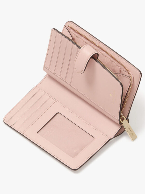 Kate Spade Spade Flower Medium Bifold Wallet (Rose Smoke Multi) - Image 2
