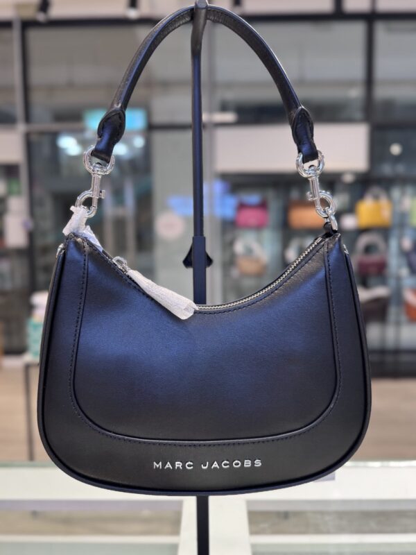 Marc Jacobs Small Hobo Leather Bag (Black)