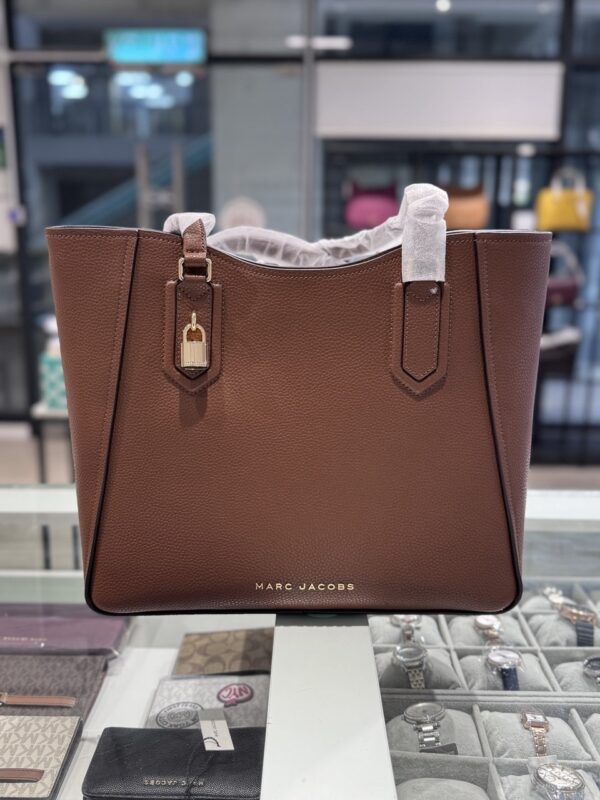 Marc Jacobs The Drifter Leather Tote Bag (Cognac)