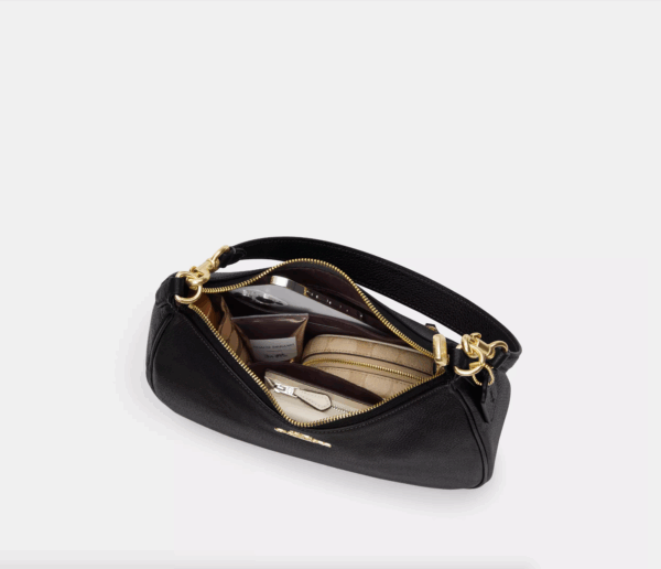 [Pre Order]-Coach Teri Hobo In Signature Canvas With Coach Graphic (Walnut Chalk) - Image 6