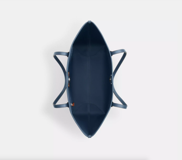 [Pre Order]- Coach City Tote Bag In Signature Canvas (Dark Denim) - Image 6