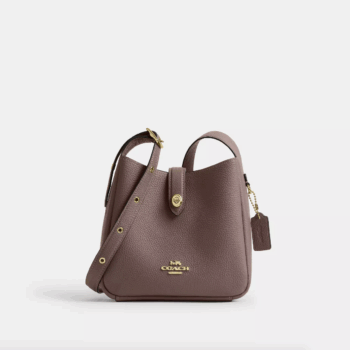 Coach Hadley Mini Crossbody Bag (Dark Stone)