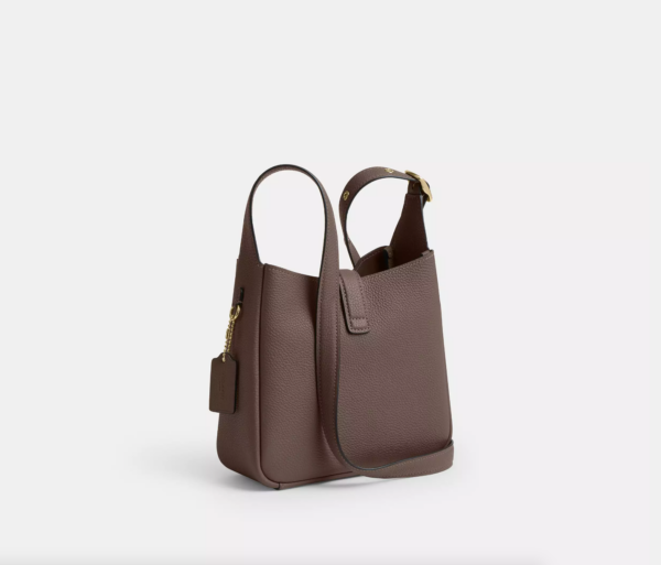 [Pre Order]- Coach Hadley Mini Crossbody Bag (Dark Stone) - Image 3