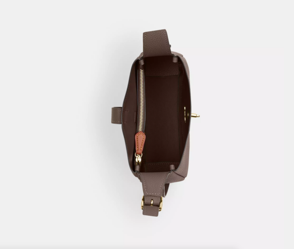 [Pre Order]- Coach Hadley Mini Crossbody Bag (Dark Stone) - Image 2