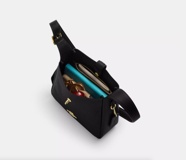 [Pre Order]- Coach Hadley Mini Crossbody Bag (Dark Stone) - Image 5