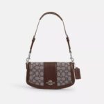 Coach Andrea Shoulder Bag In Signature Jacquard (Maple)