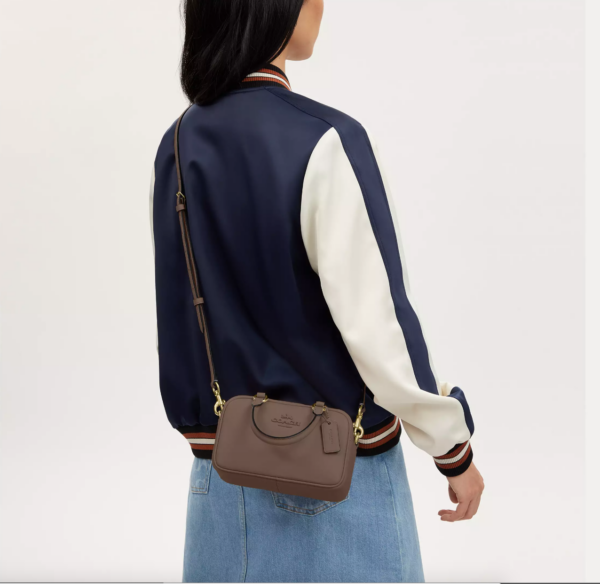 [Pre Order]- Coach Satchel Crossbody (Dark Stone) - Image 9