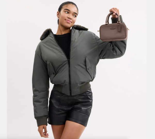 [Pre Order]- Coach Satchel Crossbody (Dark Stone) - Image 8