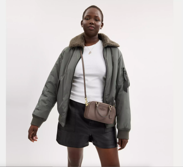 [Pre Order]- Coach Satchel Crossbody (Dark Stone) - Image 6