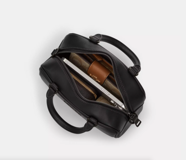 [Pre Order]- Coach Satchel Crossbody (Dark Stone) - Image 3