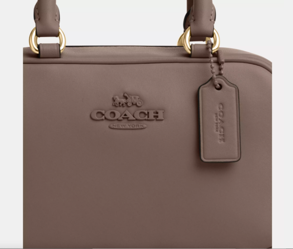 [Pre Order]- Coach Satchel Crossbody (Dark Stone) - Image 2