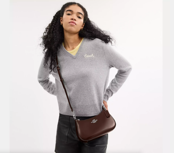 [Pre Order] - Coach Teri Shoulder Bag (Maple) - Image 3