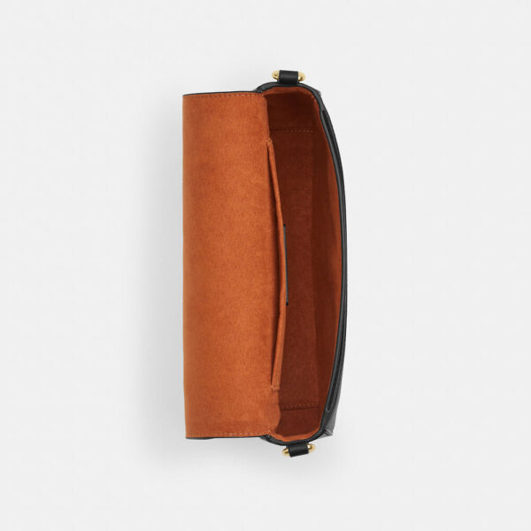 [Pre Order]- Coach Andrea Shoulder Bag In Signature Canvas (Walnut Black) - Image 2