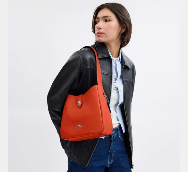 [Pre Order]- Coach Hadley Convertible Crossbody Bag (Deep Orange) - Image 2
