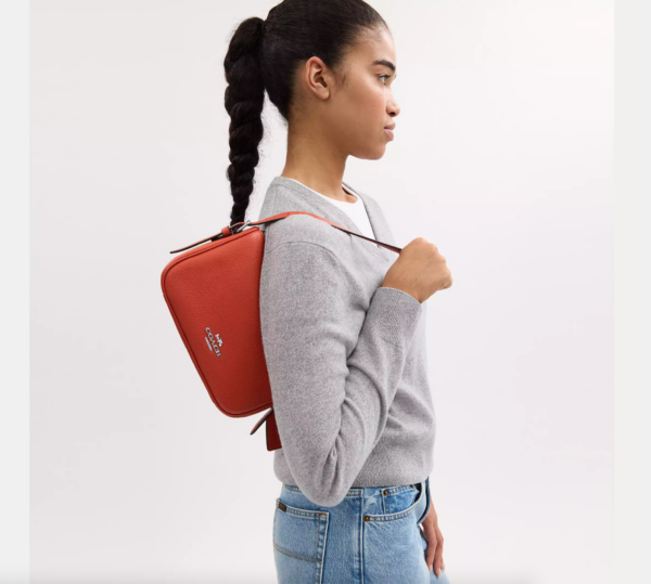 [Pre Order]- Coach Kailey Shoulder Bag (Deep Orange) - Image 4