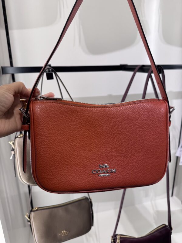 [Pre Order]- Coach Kailey Shoulder Bag (Deep Orange) - Image 6
