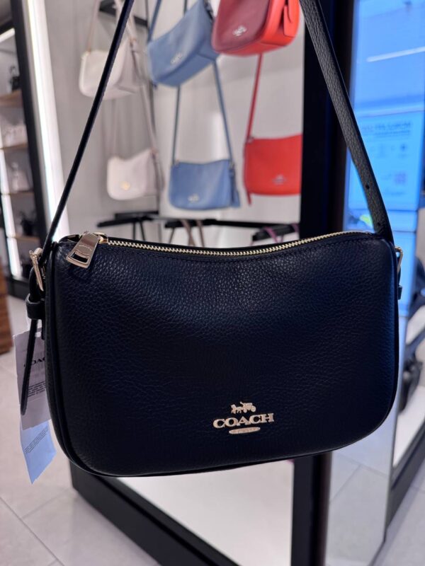 Coach Kailey Shoulder Bag (Black) - Image 6
