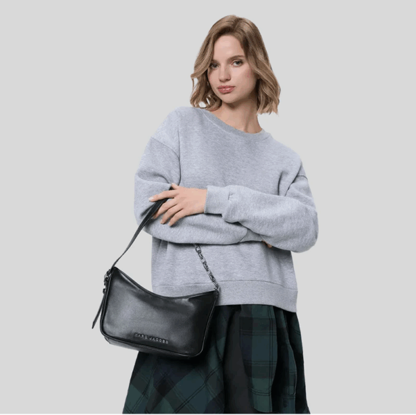 Marc Jacobs Tempo Baguette Shoulder(Black) - Image 7