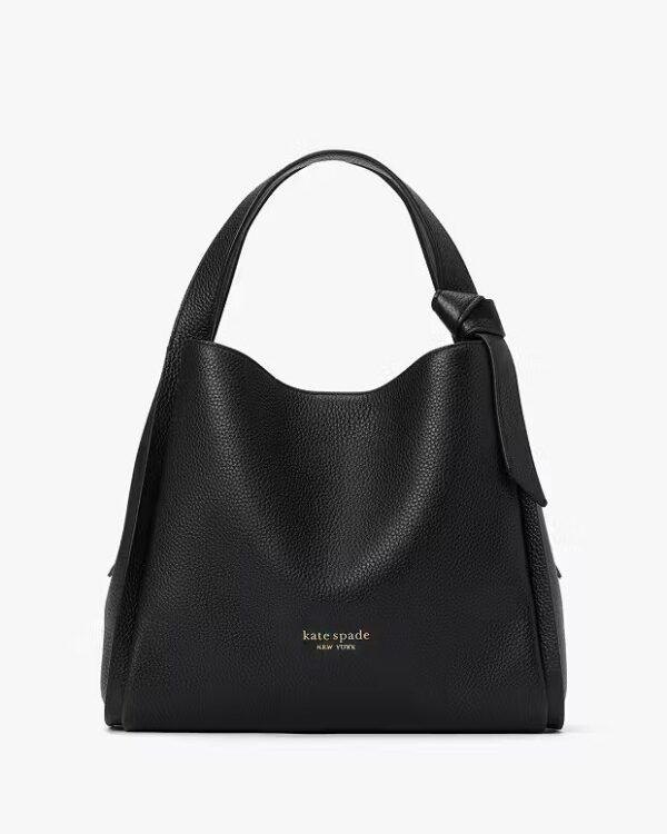 [Pre Order]- Kate Spade Knott Medium Crossbody Tote (Black)-Boutique Collection