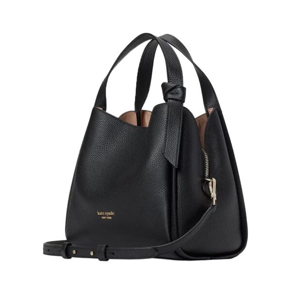 [Pre Order]- Kate Spade Knott Medium Crossbody Tote (Black)-Boutique Collection - Image 3