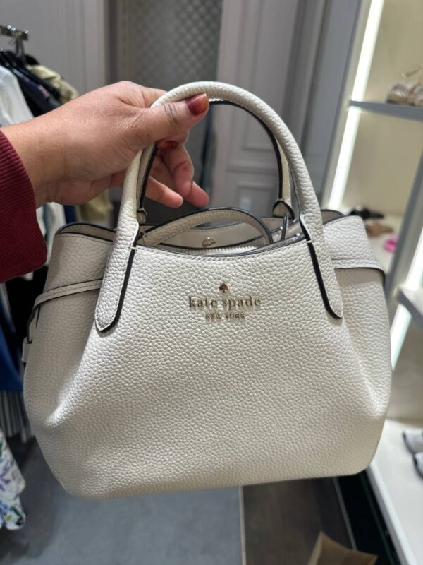 [Pre Order]- Kate Spade Dumpling Small Satchel (Parchment) - Image 5