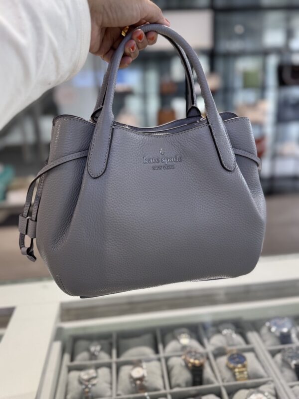 Kate Spade Dumpling Small Satchel (Mountain Grey) - Image 6