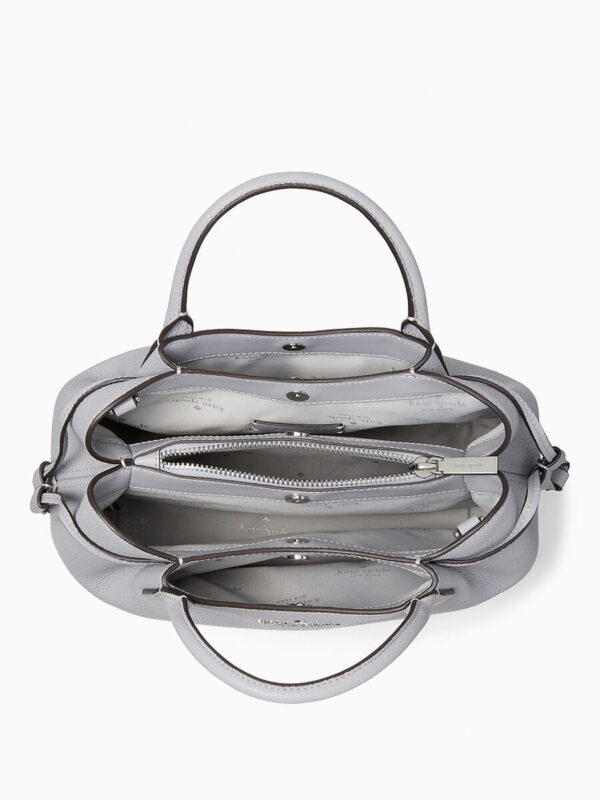 Kate Spade Dumpling Small Satchel (Mountain Grey) - Image 3